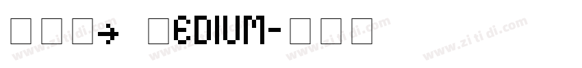 SYNC Medium字体转换